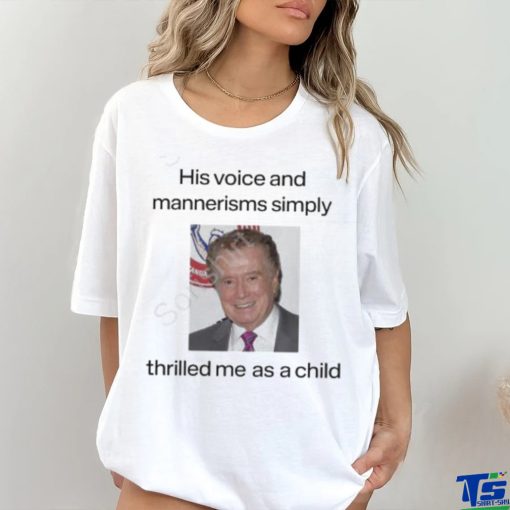 Emmatolkin His Voice And Mannerisms Simply Tee shirt