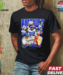 Emmitt Smith Dallas Cowboys signature vintage graphic shirt