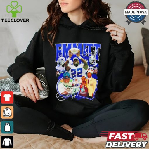 Emmitt Smith Dallas Cowboys signature vintage graphic hoodie, sweater, longsleeve, shirt v-neck, t-shirt