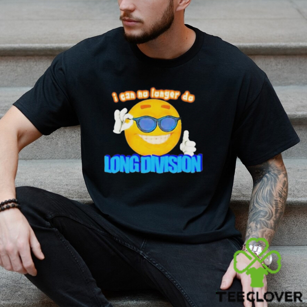 Emoji I Can No Longer Do Long Division 2023 Shirt Emoji I Can No Longer Do Long Division 2023 Shirt