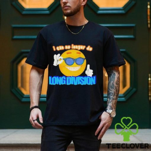 Emoji I Can No Longer Do Long Division 2023 Shirt