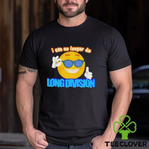 Emoji I Can No Longer Do Long Division 2023 Shirt