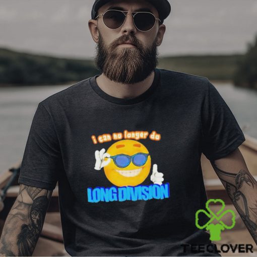 Emoji I Can No Longer Do Long Division 2023 Shirt