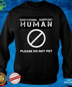 Emotional Support Human Halloween Costume Shirt T Shirt