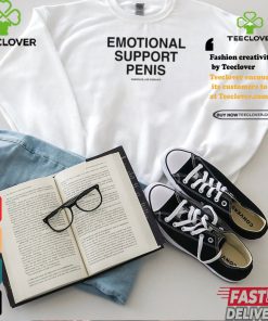 Emotional Support Penis Assholes Live Forever Shirt
