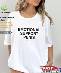Emotional Support Penis Assholes Live Forever Tee Shirt