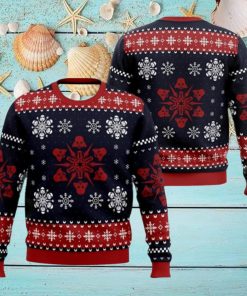 Empire Snowflakes Star Wars Ugly Christmas Sweaters