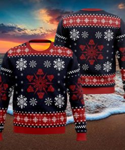 Empire Snowflakes Star Wars Ugly Christmas Sweaters