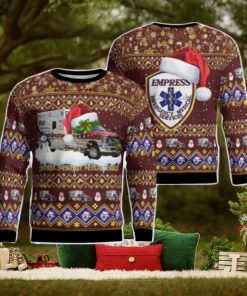 Empress Emergency Medical Services Christmas AOP Ugly Sweater Gift For Christmas