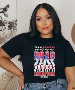 Road Warriors Texas Rangers Abbey Road World Series Champions 2023 Signatures Shirt