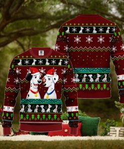 101 Dalmatians ugly Christmas sweater