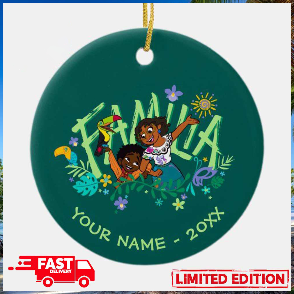 Encanto Antonio And Mirabel Familia Customized Christmas Tree Decorations Ornament Encanto Antonio And Mirabel Familia Customized Christmas Tree Decorations Ornament