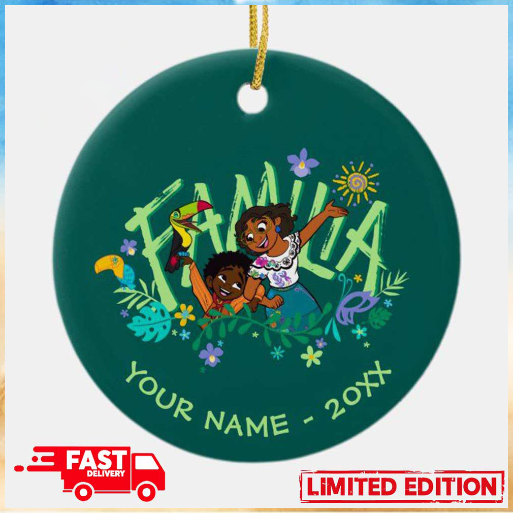 Encanto Antonio And Mirabel Familia Customized Christmas Tree Decorations Ornament Encanto Antonio And Mirabel Familia Customized Christmas Tree Decorations Ornament