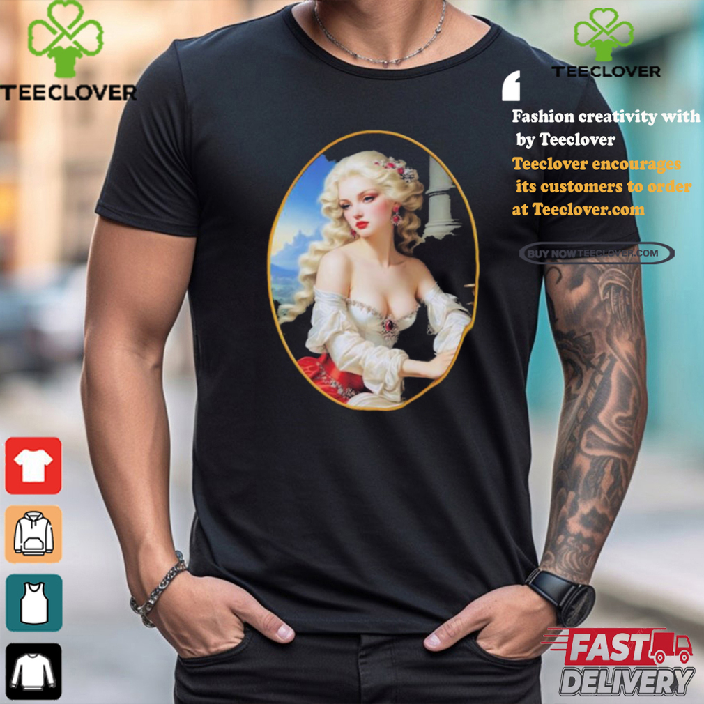 Enchantress of desire classical portrait shirt Enchantress of desire classical portrait shirt