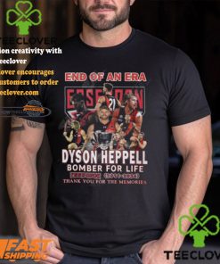 End Of An Era Dyson Heppell Bomber For Life Essedon 2011 2024 Thank You For The Memories T Shirt 2 End Of An Era Dyson Heppell Bomber For Life Essedon 2011 2024 Thank You For The Memories T Shirt