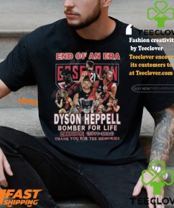 End Of An Era Dyson Heppell Bomber For Life Essedon 2011 2024 Thank You For The Memories T Shirt 3 End Of An Era Dyson Heppell Bomber For Life Essedon 2011 2024 Thank You For The Memories T Shirt