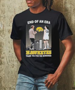 End Of An Era Lisa Bulder Hawkeyes Thank You For The Memories Signatures Shirt