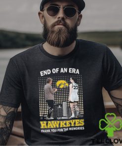 End Of An Era Lisa Bulder Hawkeyes Thank You For The Memories T Shirt