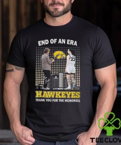 End Of An Era Lisa Bulder Hawkeyes Thank You For The Memories T Shirt