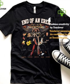 End Of An Erea Aerosmith Signatures shirt