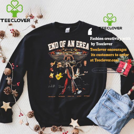 End Of An Erea Aerosmith Signatures shirt