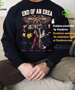 End Of An Erea Aerosmith Signatures shirt