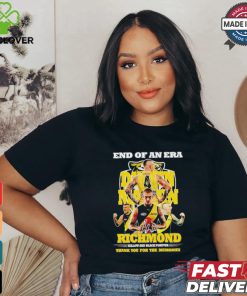 End of an era Dustin Martin Richmond yellow and black forever signature shirt