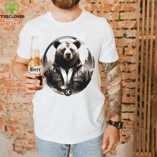 Endangered Animals, Grizzly Bear Kno Logo T T Shirt