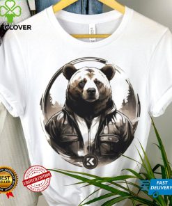 Endangered Animals, Grizzly Bear Kno Logo T T Shirt