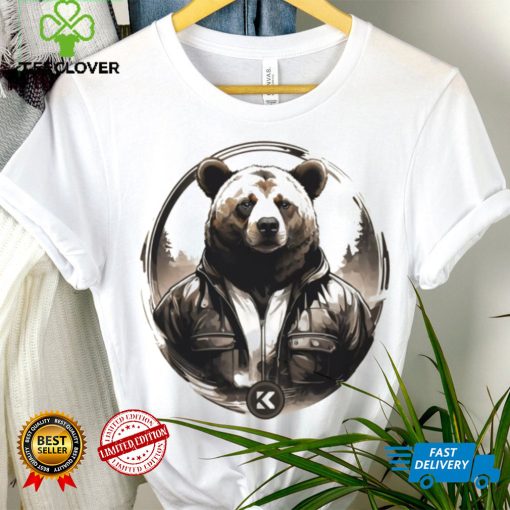 Endangered Animals, Grizzly Bear Kno Logo T T Shirt