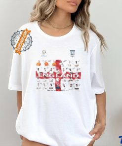 Endland Team Squad UEFA Euro 2024 Germany T Shirt 2 Endland Team Squad UEFA Euro 2024 Germany T Shirt