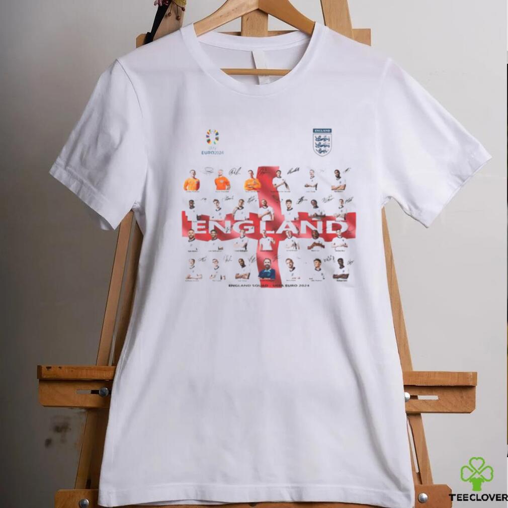Endland Team Squad UEFA Euro 2024 Germany T Shirt Endland Team Squad UEFA Euro 2024 Germany T Shirt