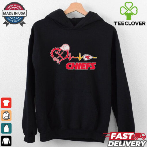 Engineer heartbeat Kansas City Chiefs shirt