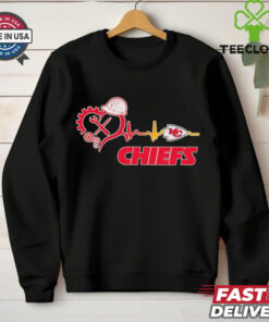 Engineer heartbeat Kansas City Chiefs shirt