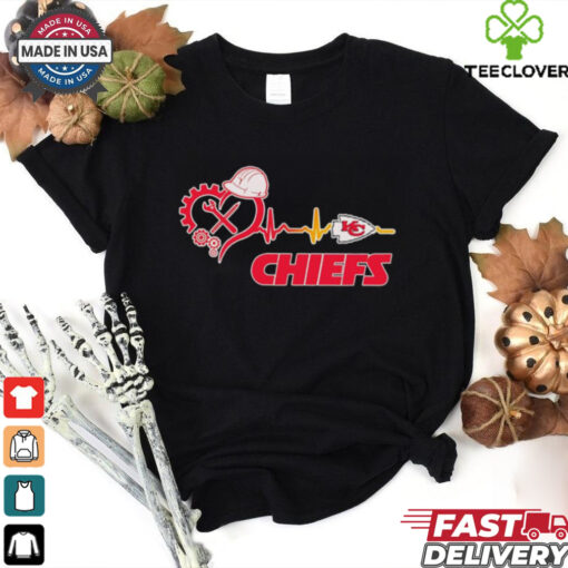 Engineer heartbeat Kansas City Chiefs shirt