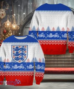 England Soccer Ugly Sweater Christmas Style Gift For Men And Women