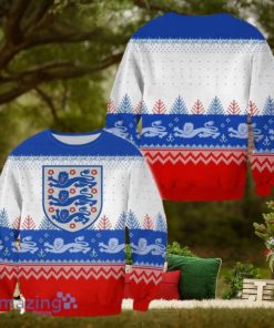 England Soccer Ugly Sweater Christmas Style Gift For Men And Women