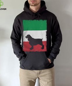 English Springer Spaniel Dog Italy Flag Italian Vintage shirt 2 English Springer Spaniel Dog Italy Flag Italian Vintage shirt