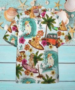 Enjoy Surfing With Retriever Dog Hawaiian Shirt