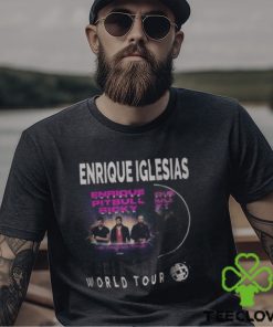 Enrique Iglesias World Tour 2023 Merch, Vintage Album The Trilogy Tour 2023 Tickets Tee, Enrique Iglesias Pitbull Ricky Martin T Shirt