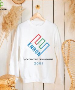 Enron accounting department shirt