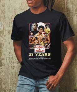 Enter The Dragon 51 Years Of 1973 2024 Thank You For The Memories T Shirt 1 Enter The Dragon 51 Years Of 1973 2024 Thank You For The Memories T Shirt