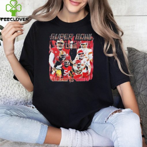 Super Bowl LVIII 49Ers vs Chiefs Shirt