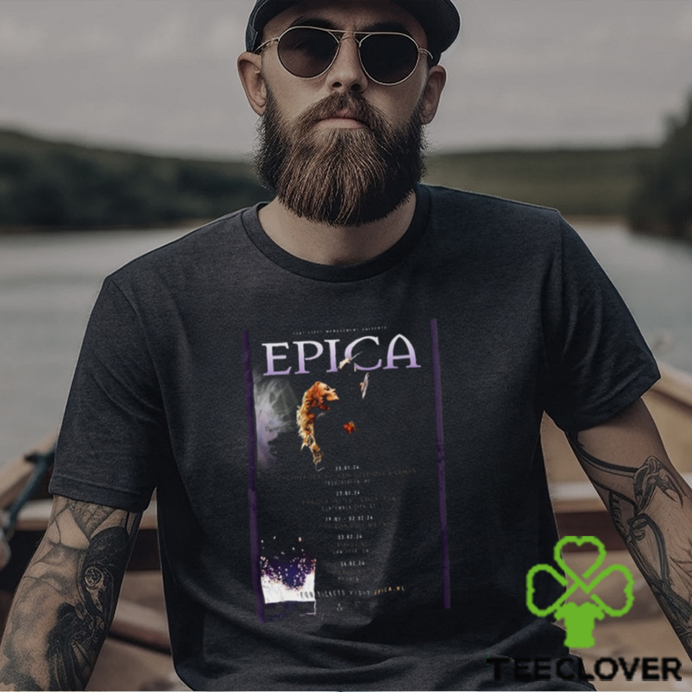 Epica Tour 2024 Poster Shirt Epica Tour 2024 Poster Shirt