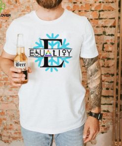 Equality snow Christmas shirt