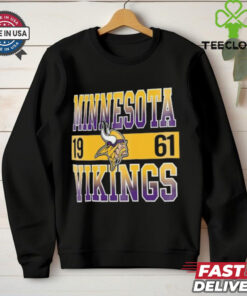 Era Black Minnesota Vikings City Team T Shirt