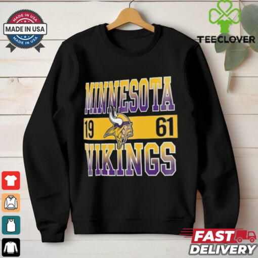 Era Black Minnesota Vikings City Team T Shirt