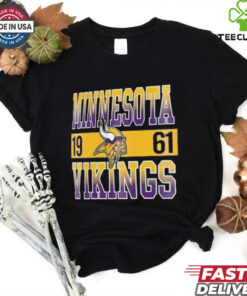 Era Black Minnesota Vikings City Team T Shirt