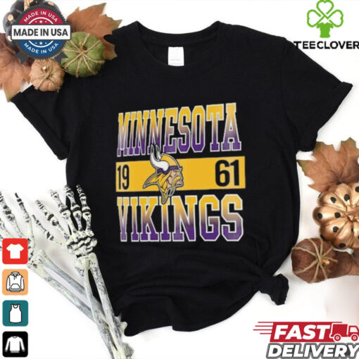 Era Black Minnesota Vikings City Team T Shirt