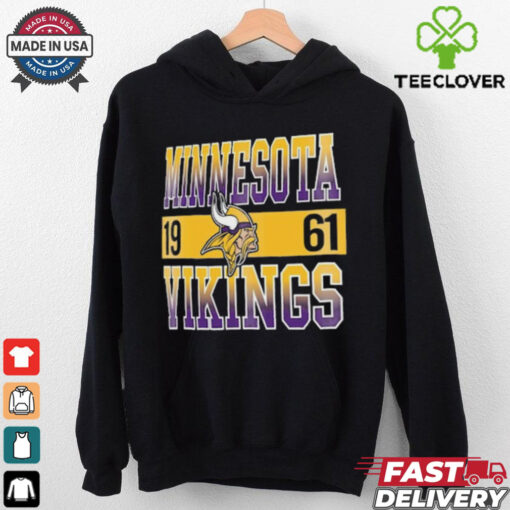 Era Black Minnesota Vikings City Team T Shirt